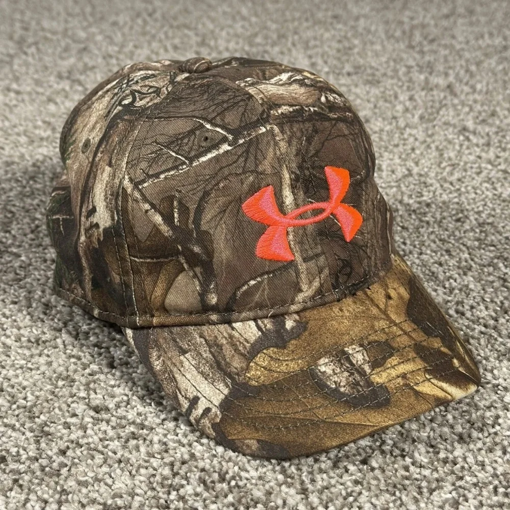Under Armour UA Snapback Hat Women's Snapback Realtree Camo Embroidered Logo